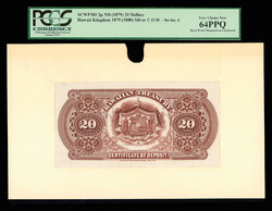 110.560.154: Banknotes – America - Hawaii
