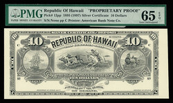 110.560.154: Banknotes – America - Hawaii