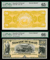 110.560.154: Banknotes – America - Hawaii