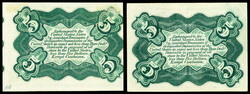 Fr. 1238 5¢ Third Issue Lot of 2 Notes (Fr-1238), Rothert-47. Lot of ...