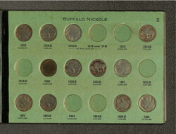 Large Collection of U.S. Buffalo Nickels, V Nickels, Flying Eagle ...