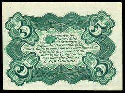 Fr. 1238 5¢ Third Issue (Fr-1238), Rothert-47. Portrait of Clark at ...