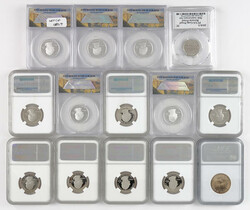 U.S. Modern Slabs Collection, 2005-2020, features 14 coins with ANACS ...