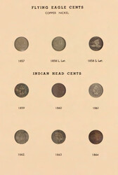 U.S. Flying Eagle & Indian Head Cent Collection, 1857-1909, album ...