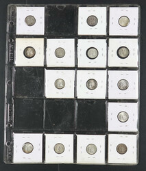 Large U.S. Roosevelt Dime Collection, 1946-2021, features stock book ...