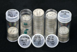Collection Of Seated Liberty, Barber, & Standing Liberty Silver ...