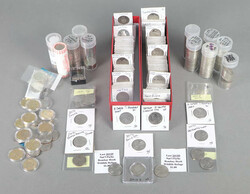 Collection Of Standing Liberty, Washington, & ATB Quarters Including ...