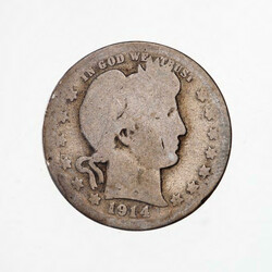 Group of (85) U.S. Silver Quarters: Barber, Standing Liberty, and ...