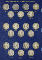 Impressive U.S. Washington Quarter Collection: Errors & Key Dates, ...