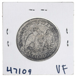 1846 Seated Liberty Silver Half Dollar, Tall Date, please inspect ...