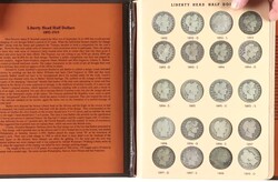 U.S. Liberty Head "Barber" Complete Half Dollar Collection 1892-1915, ...