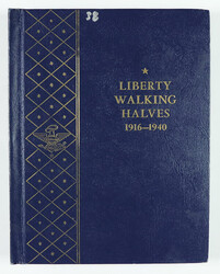 U.S. Complete Walking Liberty Half Dollar Collection From 1916-1940, ...