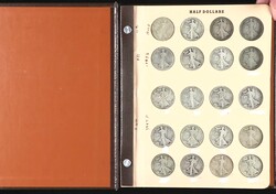 U.S. Walking Liberty Half Dollar Accumulation, 1917-1937, features ...