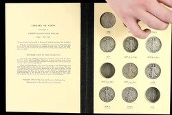 Collection Of Walking Liberty Half Dollars, 1916-1937, better date ...