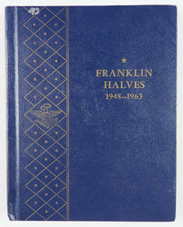 Collection of (37) Franklin Half Dollars, 1948-1963, housed in a ...