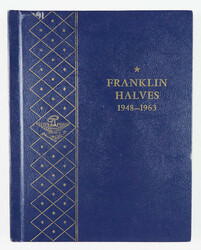 Complete Set of (35) Franklin Half Dollars, 1948-1963, housed in a ...