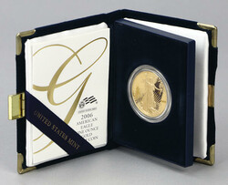 2006-W $50 American Gold Eagle Proof. 9167 fine; 1 oz.; ...