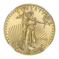 2009 $25 American Gold Eagle NGC MS70 Early Releases, NGC graded Mint ...