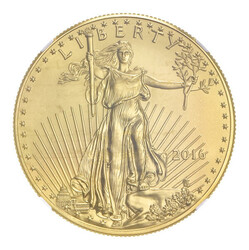 2016 $50 American Gold Eagle Early Releases PCGS MS70 First Strike, ...