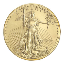 2016 $50 American Gold Eagle 30th Anniversary PCGS MS70 First Strike, ...