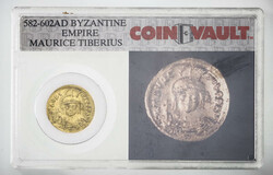 582-602 AD Ancient Gold Byzantine Empire Maurice Tiberius, Ex. Bunker ...