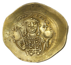 Michael VII Byzantine Empire AV/EL Hist. Nomisma Ancient Gold Coin, ...
