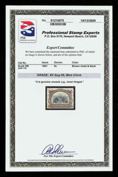 1901, 8¢ Pan-American (Scott 298), boldly centered example, o.g., ...