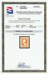 1914, 6¢ red orange, S.L. watermark, perf. 10 (Scott 429), ...