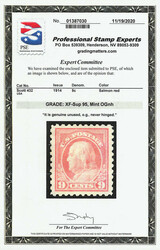 1914, 9¢ salmon red, S.L. watermark, perf. 10 (Scott 432), clear, ...