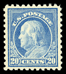 6605095: 美國 1913-17 華盛頓富蘭克林