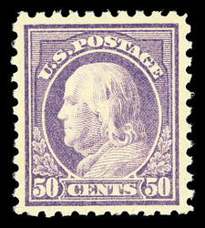 6605095: 美國 1913-17 華盛頓富蘭克林