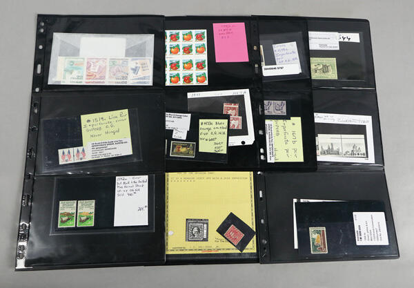 Missing & Shifted Colors, Misperfs & Other EFOs Collection, 1917-2001 ...