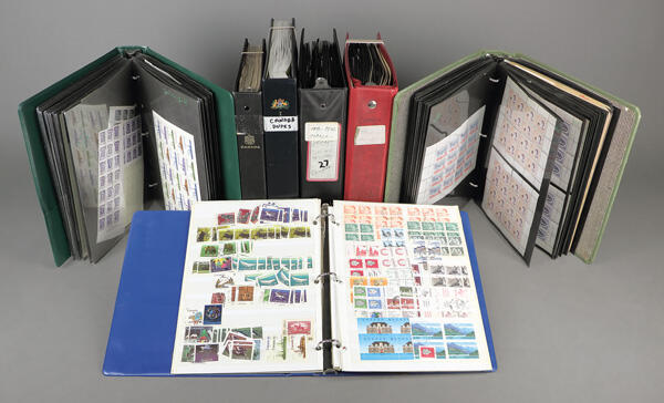 Canada, Plentiful Mint & Used Dealer Stock, 1859-1998, Four binders ...