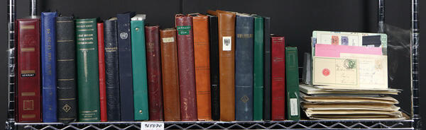 German Area, "Nichts hinterlassen!" Remainder Lot of Collections with ...