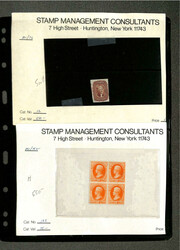 Outstanding Mainly Mint Better Issues All on Original Auction Lot ...