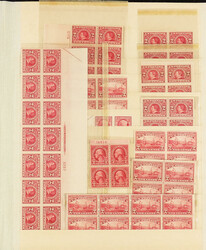 6605: 美國 - Plate number set