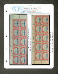 "The Commemorative Collection" MNH Plate Block Collection of ...