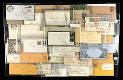 6605: États-Unis - Covers bulk lot