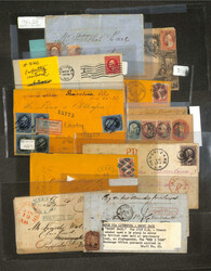 "Gold Rush" Dealer Accumulation of United States Covers, 1830-1911, ...