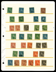 Barbados, Highly Complete, Mostly Mint Collection, 1852-1973, a fresh ...