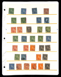 Barbados, Highly Complete, Mostly Mint Collection, 1852-1973, a fresh ...