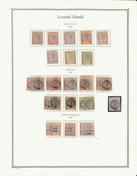 Leeward Islands Mint Collection, 1890/1954, a comprehensive ...