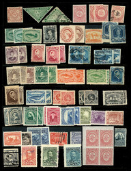 Canada & Provinces, Mint & Used Holding on Stock Pages, 1851-1990s, ...