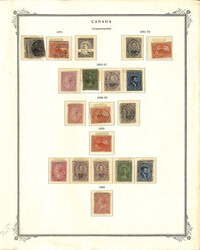 Canada, Captivating Close-to-Complete Collection, 1851-1976, mounted ...