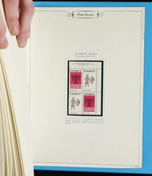Canada, Virtually Complete Plate Block Collection with Incredibly ...