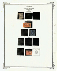 Canada, "Northwest Mountie" Collection from Notable Dealer, 1852-1899 ...