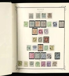 Belgium, Exquisite Collection, 1849-1999, clean and comprehensive ...