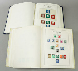 German Area, Valuable Three-Volume Collection, 1851-1969, 19th and ...