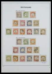Germany, Well-Filled Collection, 1872-1945, in Davo lux album with ...
