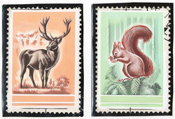 Hungary, Hand-Painted Airmail Essays, 1953-54, a total of 20 ...